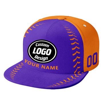 Custom Sport Design Hat Stitched Adjustable Snapback Personalized Baseball Cap PR067B-bd0b00d9-cb