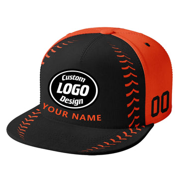 Custom Sport Design Hat Stitched Adjustable Snapback Personalized Baseball Cap PR067B-bd0b00d9-b0