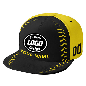 Custom Sport Design Hat Stitched Adjustable Snapback Personalized Baseball Cap PR067B-bd0b00d9-b7