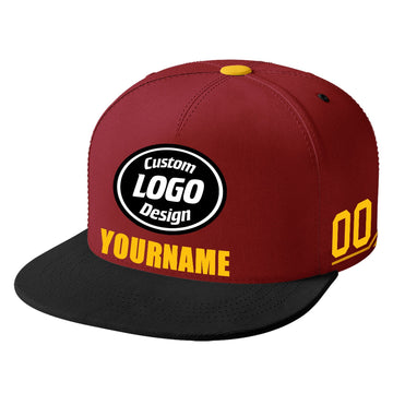 Custom Sport Design Hat Stitched Adjustable Snapback Personalized Baseball Cap PR067B-bd0b007a-9