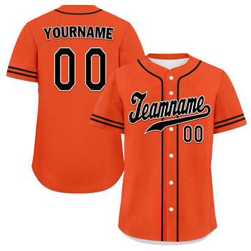 Custom Red Classic Style Black Personalized Authentic Baseball Jersey UN002-bd0b00d8-b0