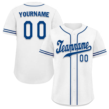 Custom White Classic Style Blue Personalized Authentic Baseball Jersey UN002-bd0b00d8-ab