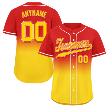 Custom Red Yellow Fade Fashion Personalized Authentic Baseball Jersey BSBJ01-D0a70d7