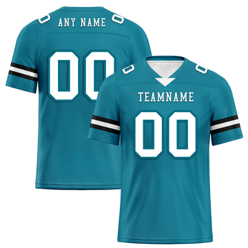 Custom Blue Classic Style Personalized Authentic Football Jersey FBJ02-bd0a70be