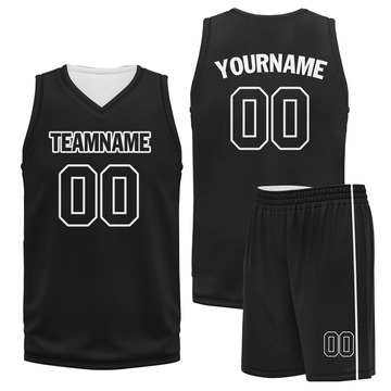 Custom Black Classic Style Sports Uniform Basketball Jersey BBJ01-bd0a7007