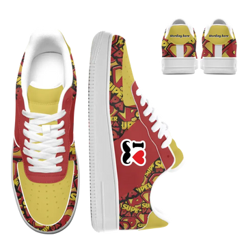 Customized Airforce 1 low for back to school gift for children, Colorfull personalized sneakers, AFL-C0601