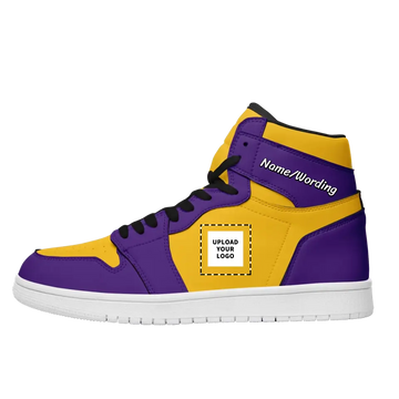 Personalized Basketball Sneakers, Custom High Top Shoes, Unique Gift Shoes,AJ1H-23020117