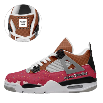 Personalized Basketball Sneakers, Custom Fashionable and Stylish Shoes, Print on Demand Shoes,AJ4-23020173