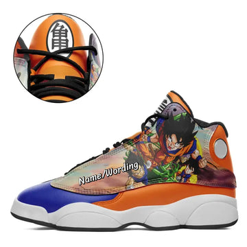 Personalized Names, Ideal for Anime Fans and Paying Tribute to Akira Toriyama Custom Anime Dragon Ball AJ13 Sneakers