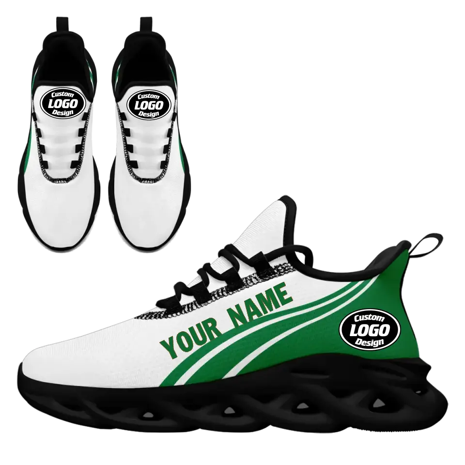 Personalized Stylish Sneakers, Custom Event Comfortable Shoes, Team, C