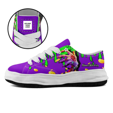 Personalized Back to School Sneaker, Custom   Gothic Shoes, Canvas Upper and Durable Shoes copy