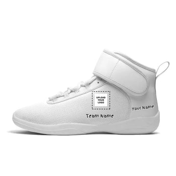 Personalized Cheerleading Shoes, Custom Cheer High Cut Shoes, Professional Comfortable, Put name or Team name on it, CH055-w