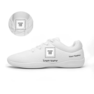 Personalized Cheerleading shoes, Custom Cheer Low cut shoes, Frofessional Comfortable, Put name or Team name on it, CH1900-w