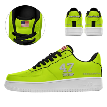 Personalized Trump 47 Sneakers, Custom Stylish Shoes, Comfortable Unisex Shoes