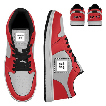 Personalized Corporate Sneakers, Custom Promotional Gift, Low Tops Sport Shoes for Event