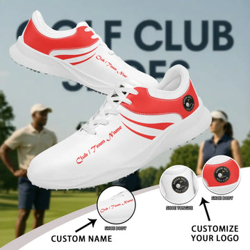 Personalized Premium Golf Sneakers, Step Up Your Team Spirit Golf Shoes, Golf Events & Tournaments FN062-25023074-1