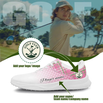 Personalized Premium Golf Sneakers, Step Up Your Team Spirit Golf Shoes FN062-25025051-4