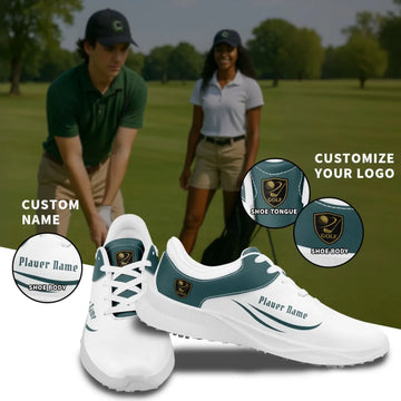 Personalized Golf Club Sneakers, Custom Team Logo Golf Shoes, Lightweight Sports Footwear FN062-25027048-2
