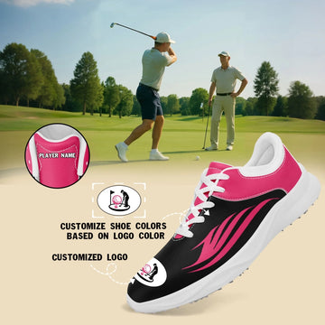 Personalized Individual Golf Enthusiasts Shoes, Custom Name Golf Shoes, Designed for True Golf Fans FN062-25028056-3