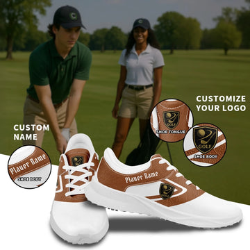 Personalized Golf Club Sneakers, Custom Team Logo Golf Shoes, Lightweight Sports Footwear FN062-25027050-3