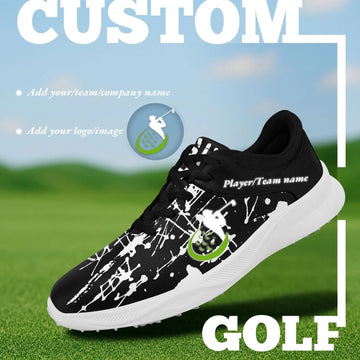 Custom Golf Performance Sneakers, Personalized Durable Shoes for POD Resellers FN062-25020099-7