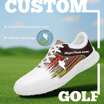 Custom Golf Performance Sneakers, Personalized Durable Shoes for POD Resellers FN062-25020099-4