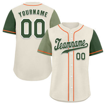 Custom Grey Two Tone Green Authentic Baseball Jersey