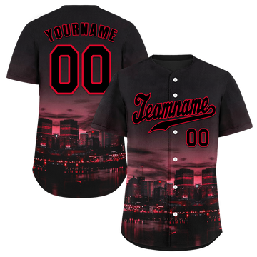 Custom Black City Edition Black Authentic Baseball Jersey BSBJ0a-bc0fbc0