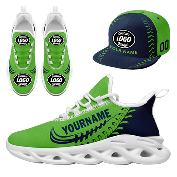 Custom MaxSoul Shoes and Hat Combo Personalized JH-bd0b00ea-ae