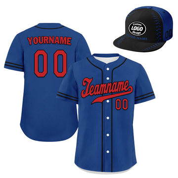 Custom Jersey and Hat Personalized Combo ZH-bd0b00ec-a0