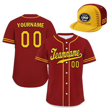 Custom Jersey and Hat Personalized Combo ZH-bd0b00ec-aa