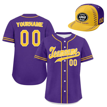 Custom Jersey and Hat Personalized Combo ZH-bd0b00ec-bb