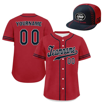 Custom Jersey and Hat Personalized Combo ZH-bd0b00ec-f