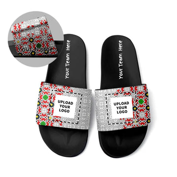 Personalized Slides shoes, Custom Slides shoes, Soft, Put name or Team name on it, TX-C03500