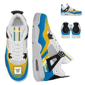 Personalized Sneakers, Custom Sneakers, Put name or business name on it, AJ4-C05109