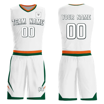 Custom Basketball Jersey and Shorts, Basketball uniform,Personalized Uniform with Name Number Logo for Adult Youth Kids,Miami BBJ-230606166